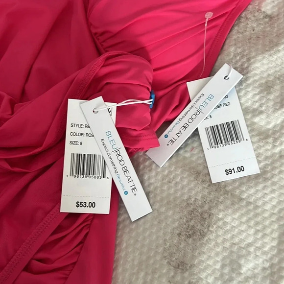 Bleu Rod Beattie Ring Me Up Molded Tankini and Sarong Hipster Bikini Bottom - Picture 11 of 11